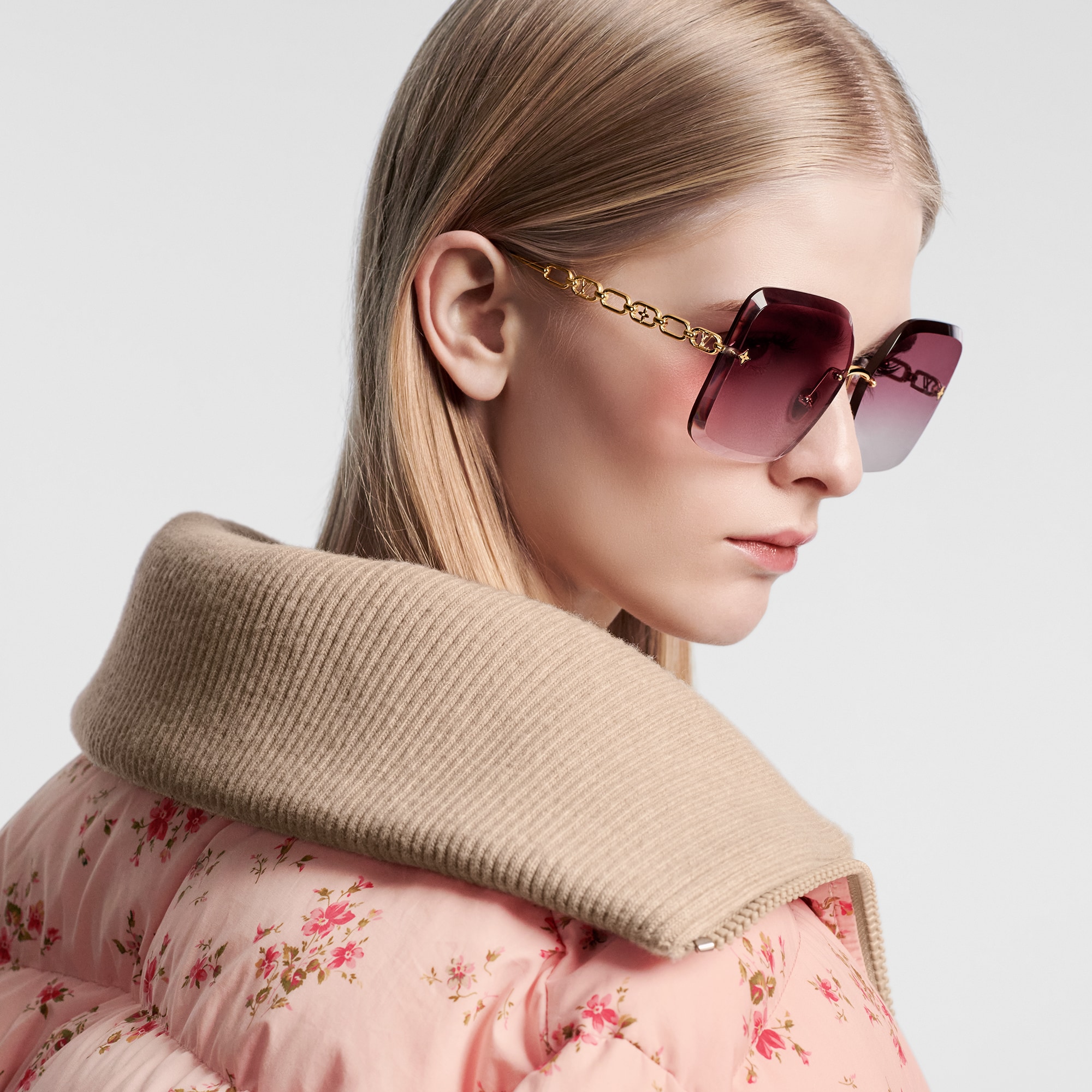 LV Jewel Square Sunglasses . - Luxury Accessories - Z2422U Pink